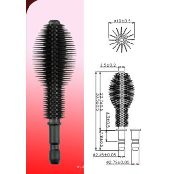 Silicone Fine slender type mascara brush